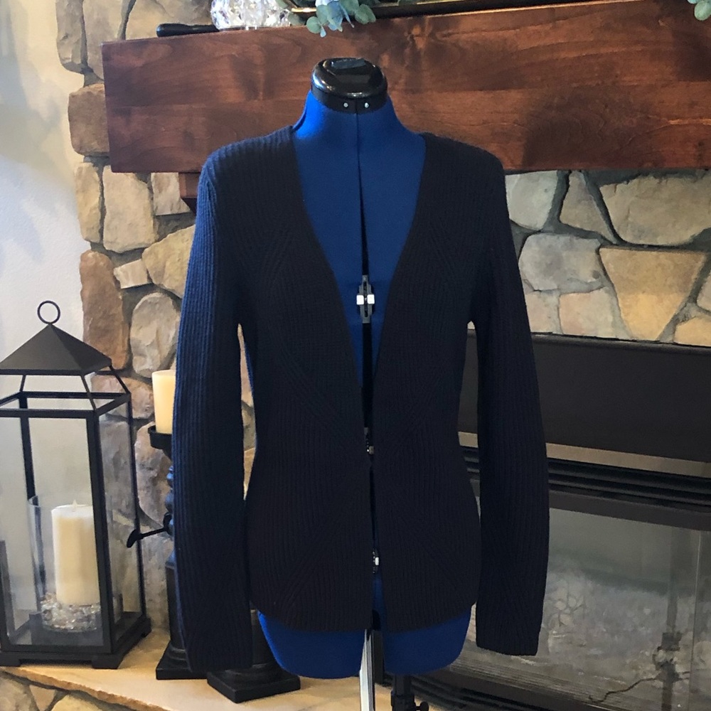 Ann Taylor Cardigan - Navy
